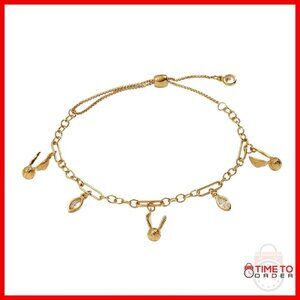 Sterling Silver Charm Bracelet Nickel-Free Eco Friendly